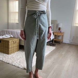 Aliya Wanek wrap pants